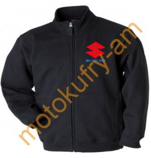 Mikina s potiskem SUZUKI propínací vel. L/285g